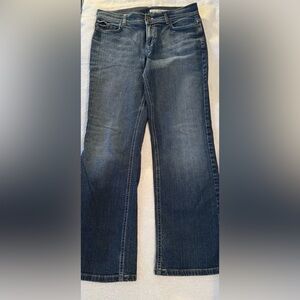 DKNY Women's Straight Leg Blue Jeans